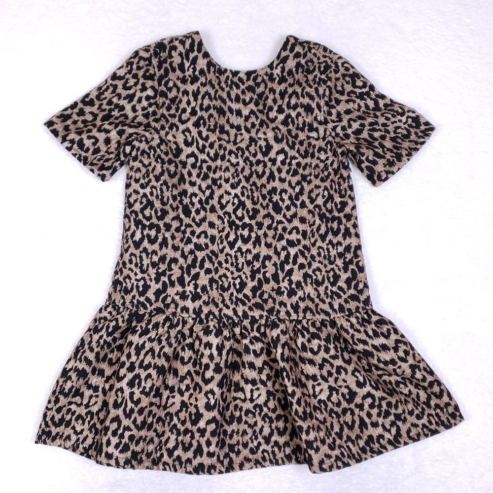 VICI‎ Leopard Print Drop Waist Mini Dress Small Animal Print Party Outfit